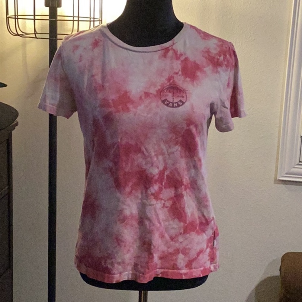 Vans tie dye tee